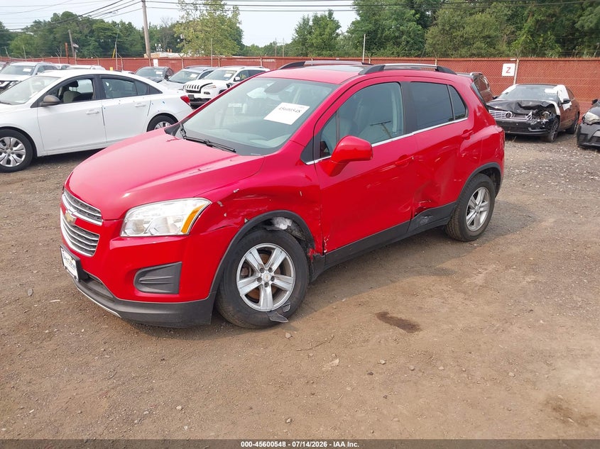 2016 Chevrolet Trax 1Lt VIN: KL7CJLSB0GB739035 Lot: 45600548