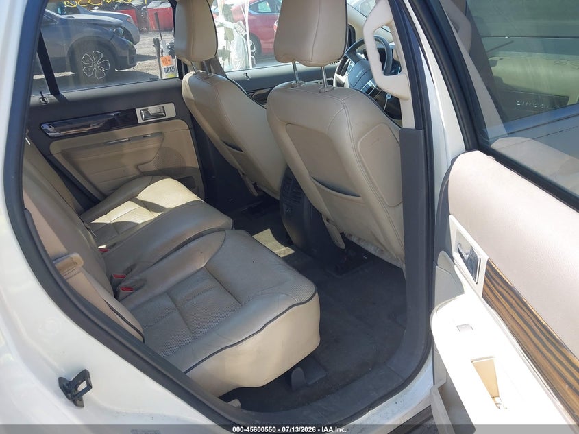2008 Lincoln Mkx VIN: 2LMDU88C28BJ39589 Lot: 45600550