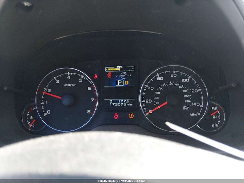 2013 SUBARU OUTBACK auction photo 7