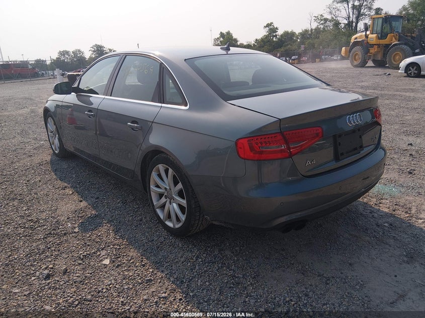 Vin: wauhfafl3dn016899, lot: 46098992, audi a4 2.0t premium 20133