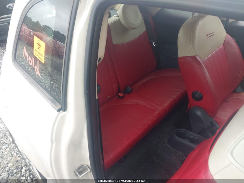 2012 FIAT 500C auction photo 8