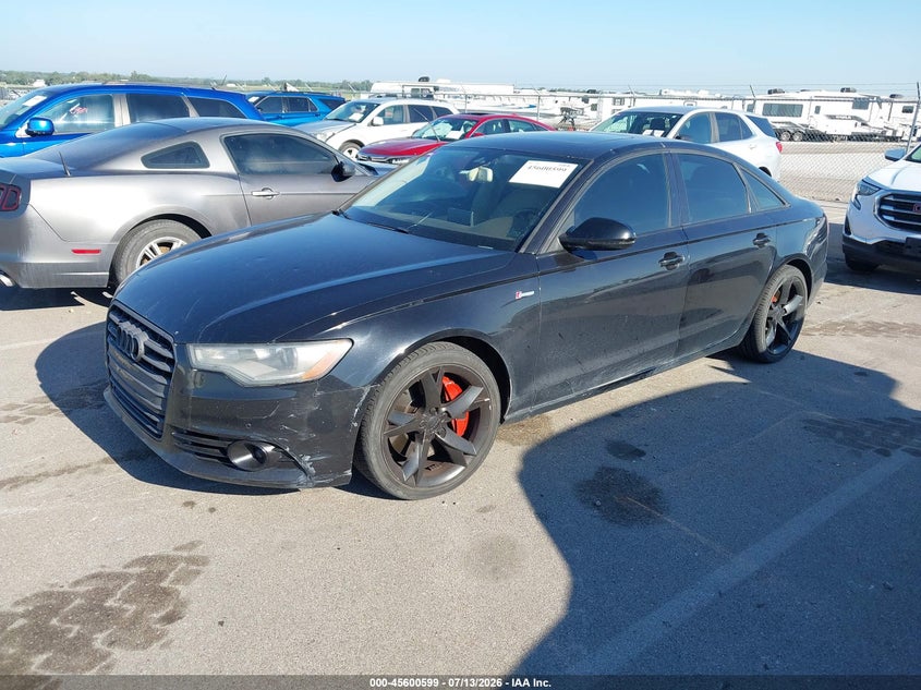 2012 AUDI A6 auction photo 2