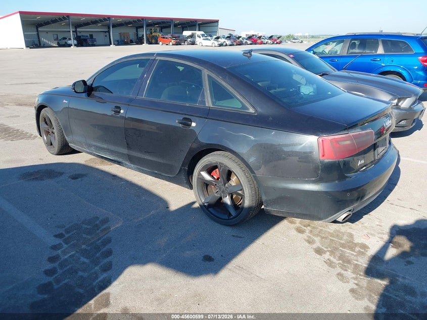 2012 AUDI A6 auction photo 3