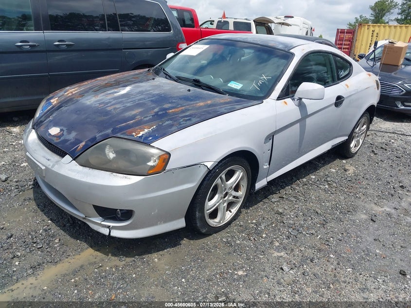 2006 HYUNDAI TIBURON auction photo 2