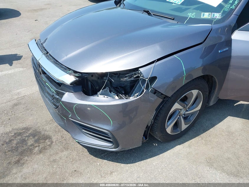 2019 Honda Insight Lx VIN: 19XZE4F1XKE011405 Lot: 45600620