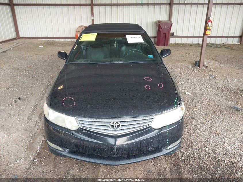 TOYOTA CAMRY SOLARA 2003 VIN 2T1FF28PX3C610942