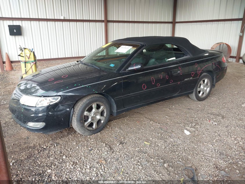TOYOTA CAMRY SOLARA 2003 VIN 2T1FF28PX3C610942