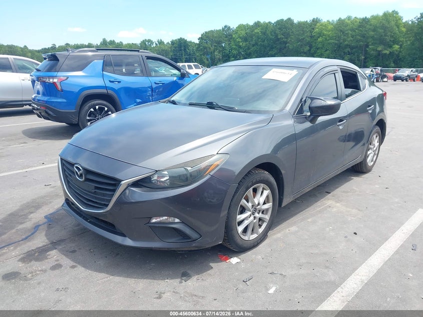 Vin: jm1bm1u74g1305838, lot: 46099057, mazda mazda3 i sport 20162