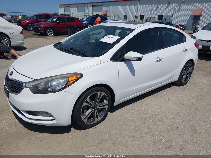 2016 KIA FORTE SEDAN 2.0L I-4 DI, DOHC, VVT, 173HP