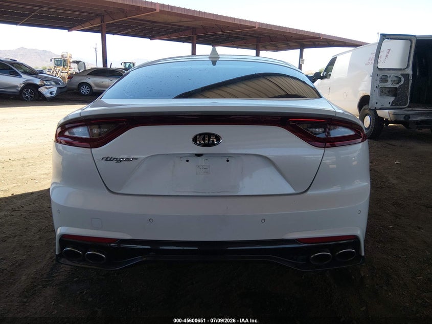2019 Kia Stinger VIN: KNAE15LA4K6051454 Lot: 45600651