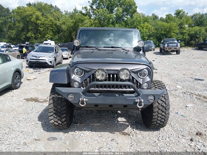 2018 Jeep Wrangler Jk Unlimited Sahara 4X4 VIN: 1C4BJWEG9JL851356 Lot: 45600655