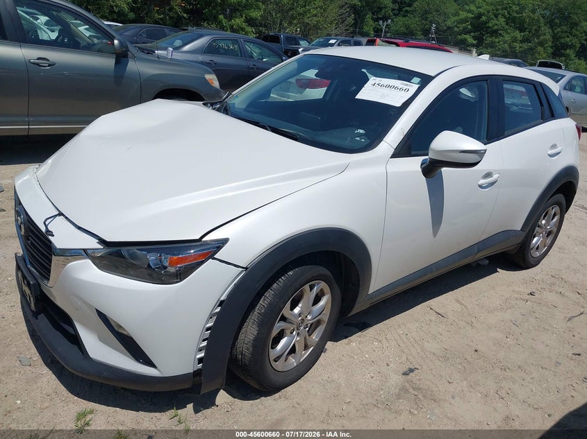 Vin: jm1dkfb74k1447338, lot: 46099083, mazda cx-3 sport 20192