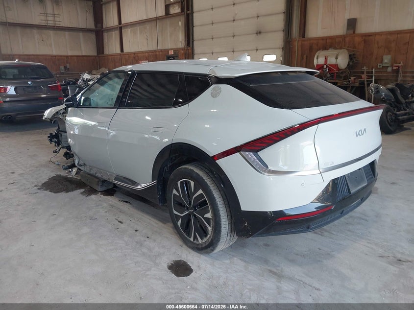 Vin: kndc3dlc2n5070059, lot: 46099087, kia ev6 wind 20223