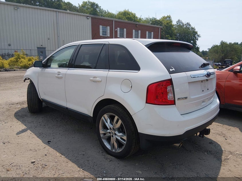 Vin: 2fmdk4kc9cba95814, lot: 46099104, ford edge limited 20123