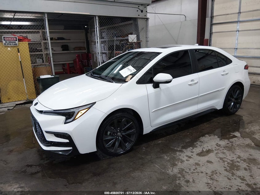2026 TOYOTA COROLLA SEDAN 2.0L I-4 DI, DOHC, VVT, 169HP