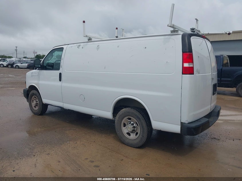Vin: 1gcwgafp2l1260723, lot: 46099129, chevrolet express cargo rwd 2500 regular wheelbase wt 20203
