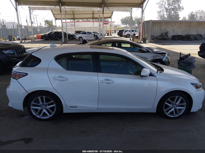 2014 Lexus Ct 200H VIN: JTHKD5BHXE2208815 Lot: 45600709