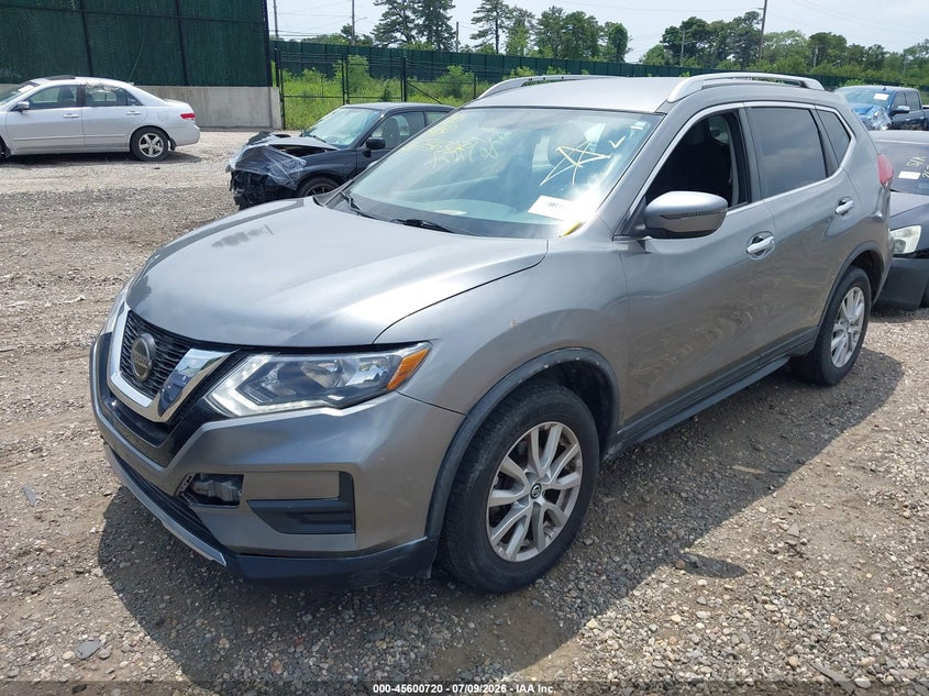 2018 Nissan Rogue, Front & Rear, IAAI, VIN KNMAT2MT0JP505119 — photo 2