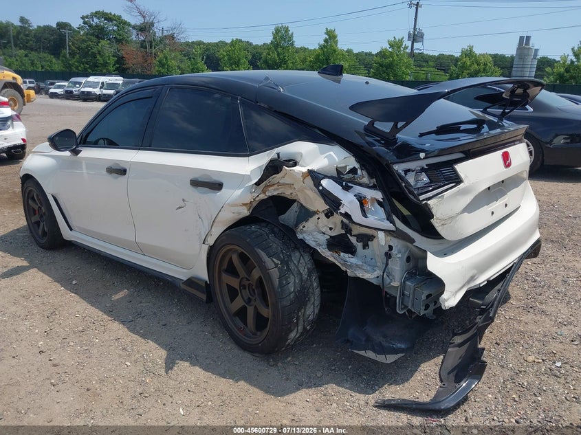 Vin: jhmfl5g4xsx000541, lot: 46099152, honda civic type r 20253