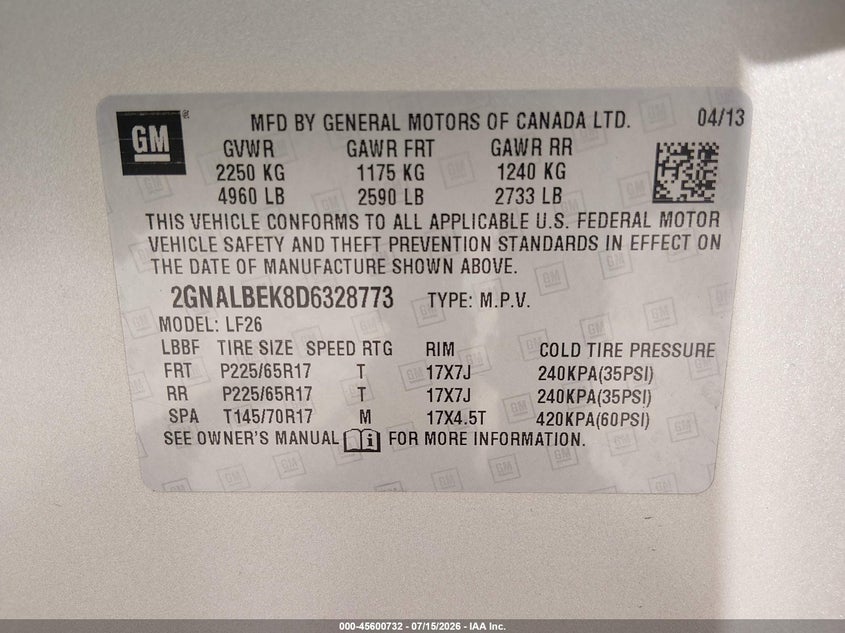 AtlanticExpress - Chevrolet Equinox