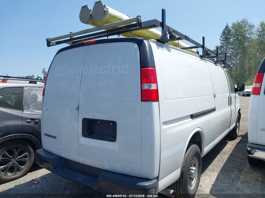 2019 CHEVROLET EXPRESS 3500 WORK VAN VAN 6.0L V8 FI OHV 16V NF2