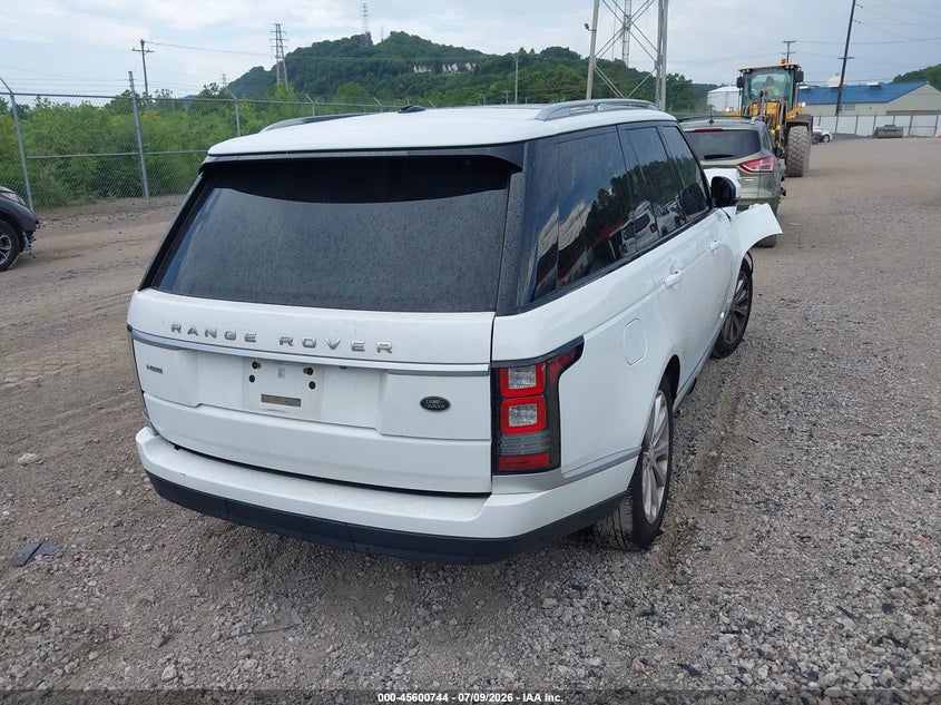 2015 LAND ROVER RANGE ROVER auction photo 4