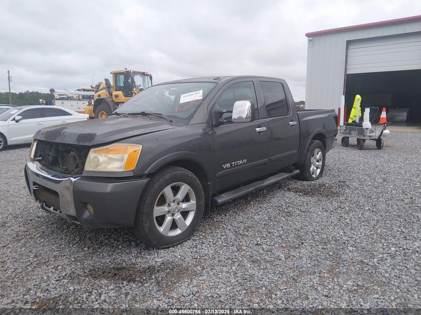 Vin: 1n6ba0ed8bn317352, lot: 46099189, nissan titan sl 20112