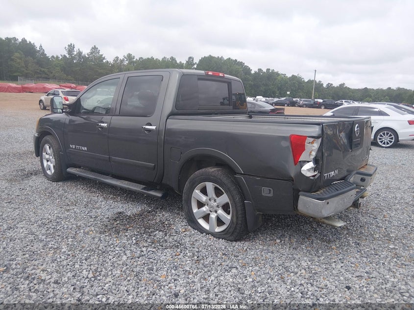 Vin: 1n6ba0ed8bn317352, lot: 46099189, nissan titan sl 20113