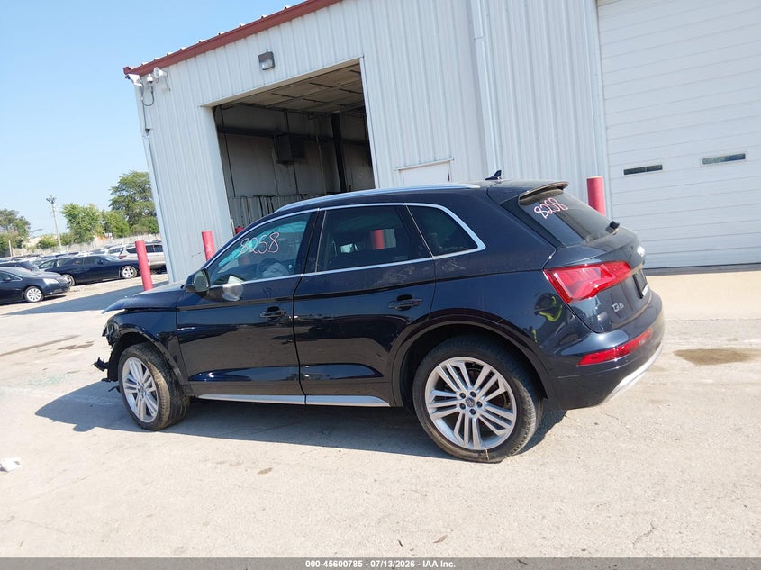 2018 Audi Q5 2.0T Premium VIN: WA1BNAFY0J2058333 Lot: 45600785