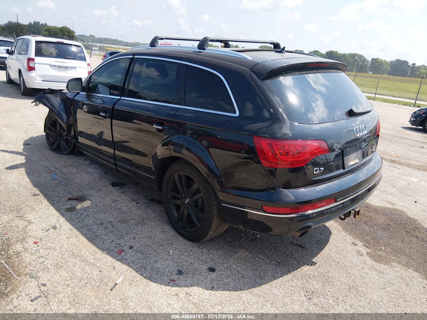 Vin: wa1lmafe9ad003610, lot: 46099210, audi q7 3.0 tdi premium 20103