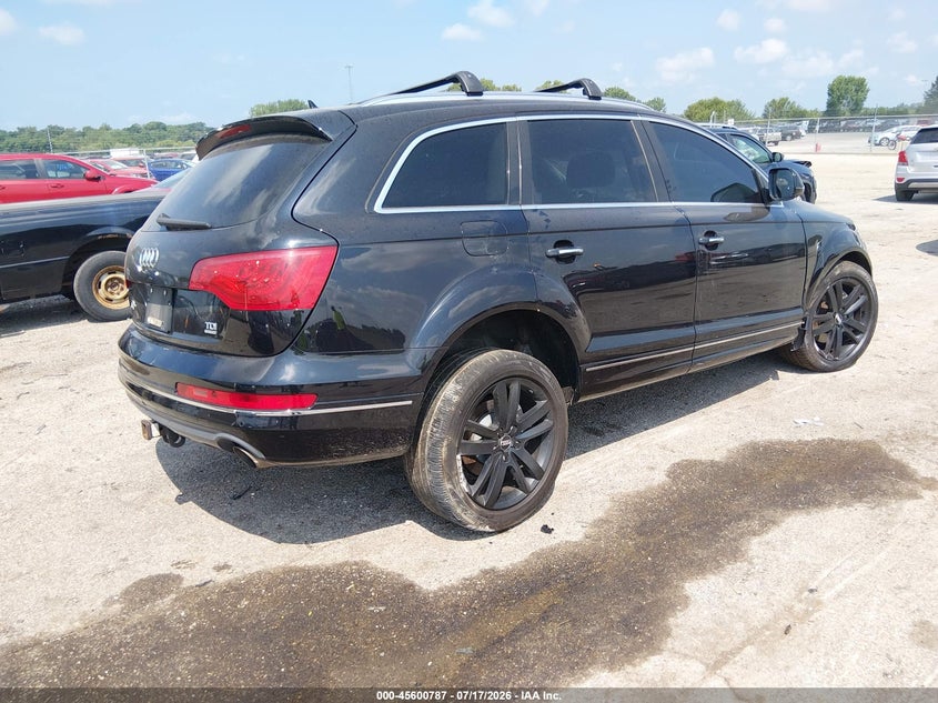 Vin: wa1lmafe9ad003610, lot: 46099210, audi q7 3.0 tdi premium 20104