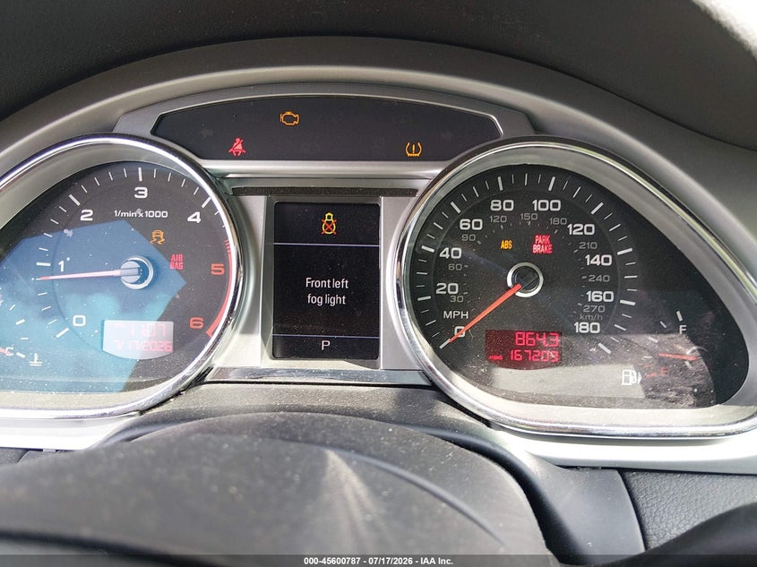 AUDI Q7 2010 VIN WA1LMAFE9AD003610
