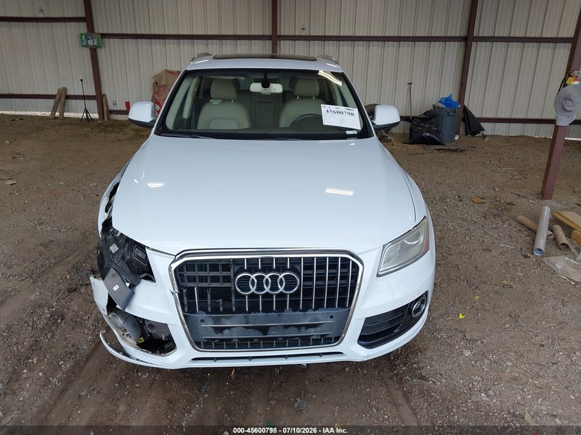 AUDI Q5 2013 VIN WA1LFAFP4DA031087