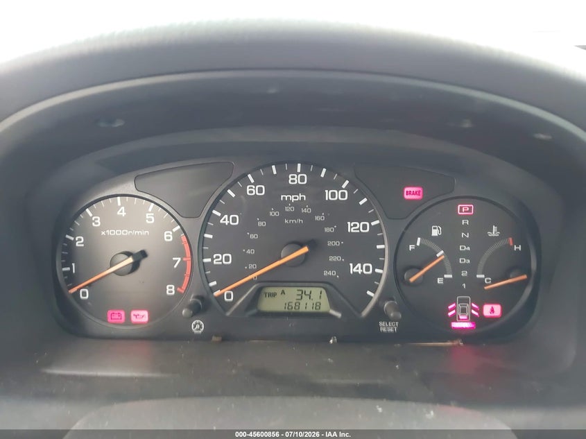 2001 HONDA ACCORD auction photo 7