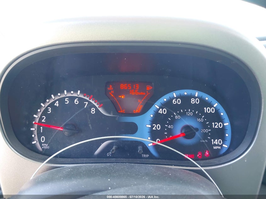 2013 Nissan Cube 1.8 S VIN: JN8AZ2KR1DT301922 Lot: 45600865
