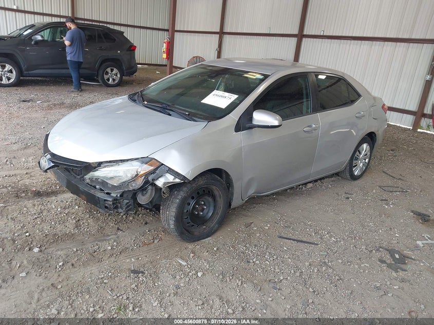 2017 Toyota Corolla, Удар спереди, IAAI, VIN 5YFBURHE5HP603612 — фото 2