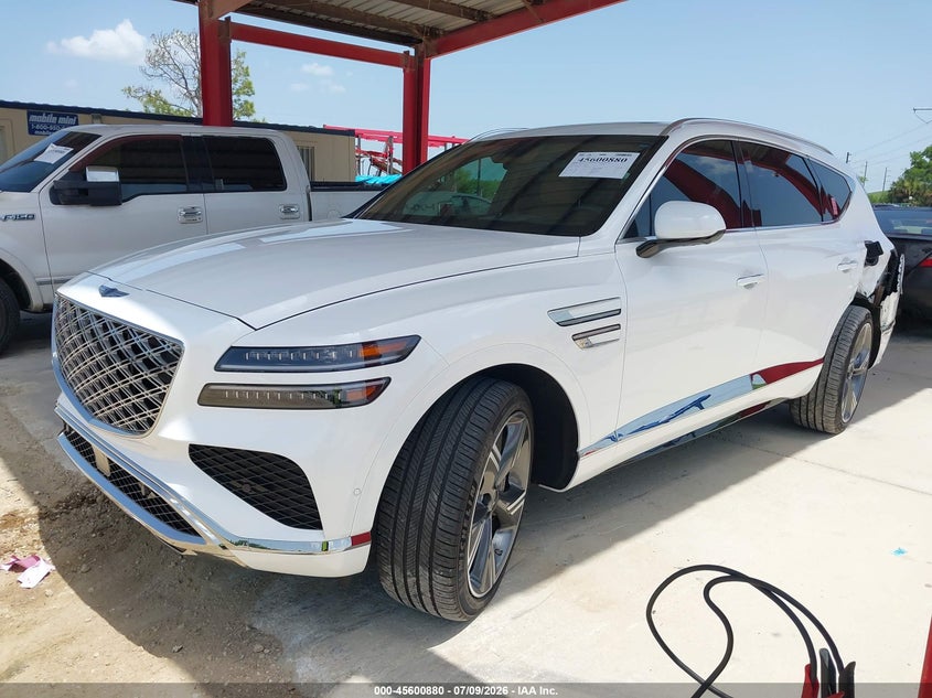 Vin: kmuheesc5su261674, lot: 46099303, genesis gv80 3.5t prestige awd 20252