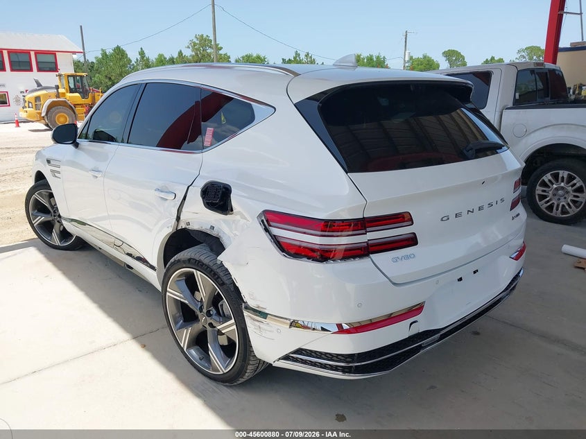 Vin: kmuheesc5su261674, lot: 46099303, genesis gv80 3.5t prestige awd 20253