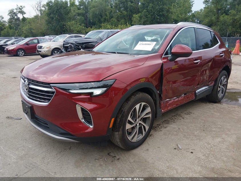 Vin: lrbfznr49pd064428, lot: 46099310, buick envision essence fwd 20232
