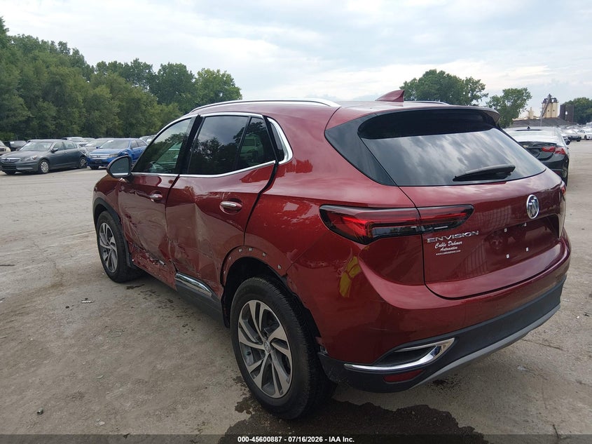 Vin: lrbfznr49pd064428, lot: 46099310, buick envision essence fwd 20233