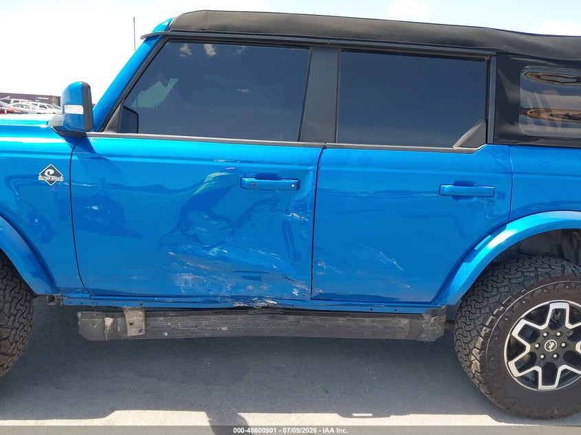 2023 Ford Bronco Outer Banks VIN: 1FMDE5BH0PLB92723 Lot: 45600901