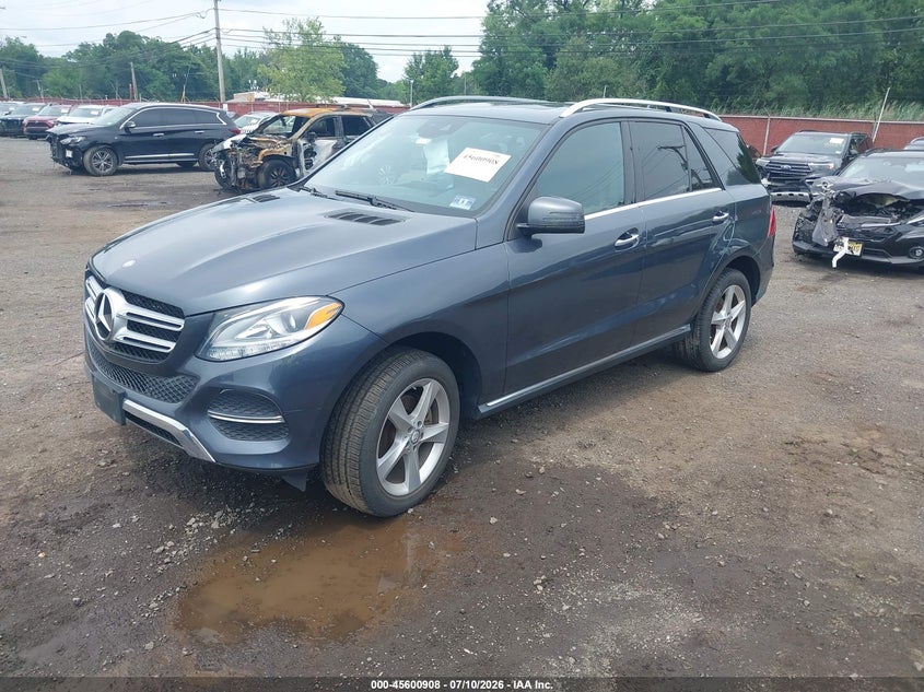 2016 Mercedes-Benz Gle 350 4Matic, Flood, IAAI, VIN 4JGDA5HB6GA669908 — photo 2