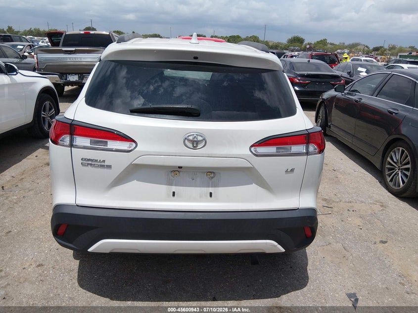 2022 Toyota Corolla Cross Le VIN: 7MUCAAAG9NV029387 Lot: 45600943