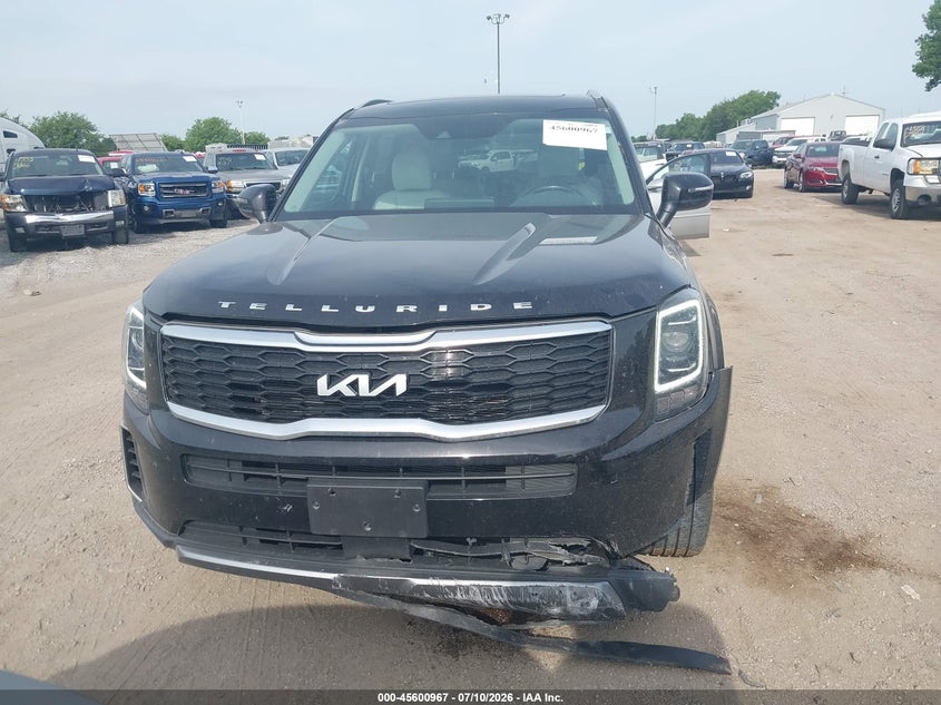 2022 Kia Telluride S VIN: 5XYP64HC3NG255908 Lot: 45600967