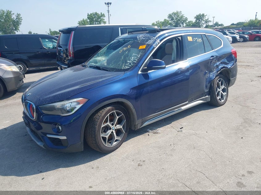 Vin: wbxhu7c34j5l05868, lot: 46099391, bmw x1 sdrive28i 20182