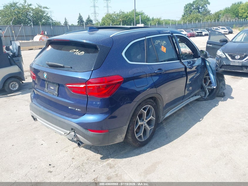 Vin: wbxhu7c34j5l05868, lot: 46099391, bmw x1 sdrive28i 20184