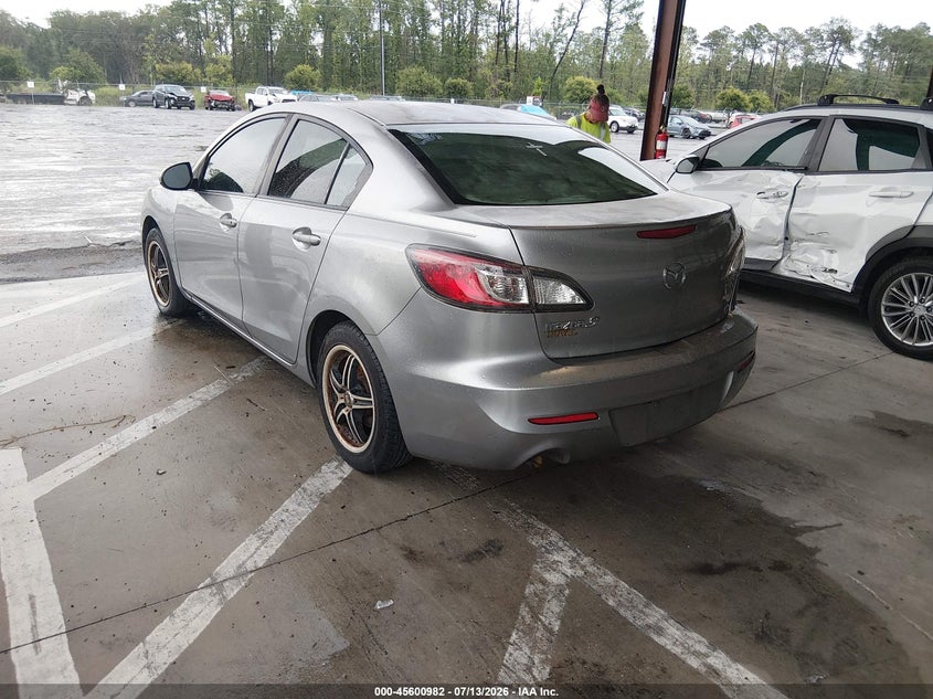 Vin: jm1bl1uf8c1552526, lot: 46099405, mazda mazda3 i sport 20123
