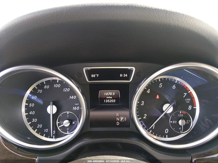 2012 Mercedes-Benz Ml 350 4Matic VIN: 4JGDA5HB3CA037393 Lot: 45600994