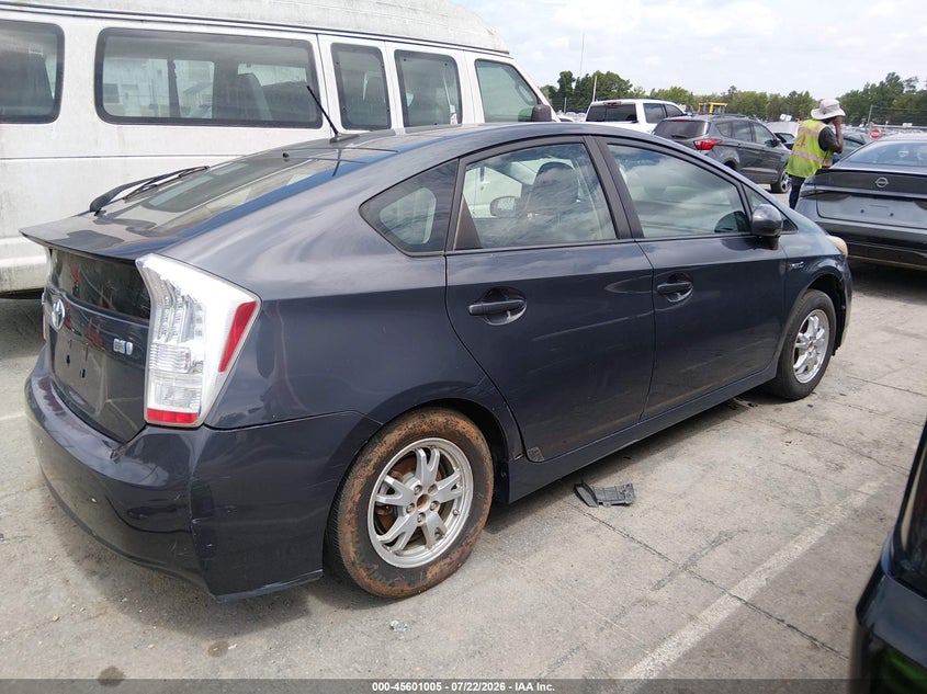TOYOTA PRIUS 2011 VIN JTDKN3DU3B0257617
