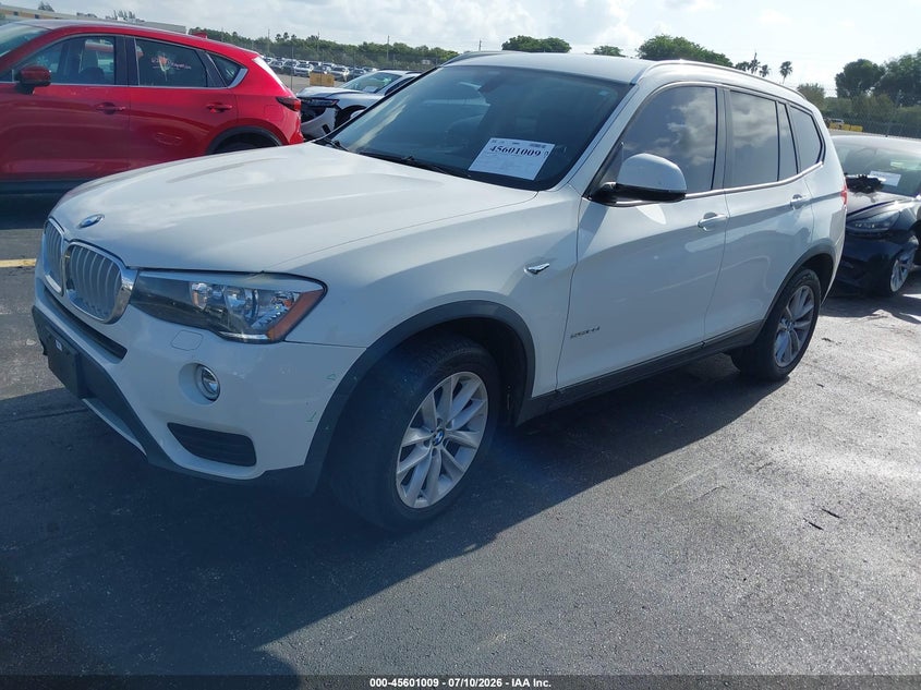 Vin: 5uxwz7c39h0v94760, lot: 46099432, bmw x3 sdrive28i 20172